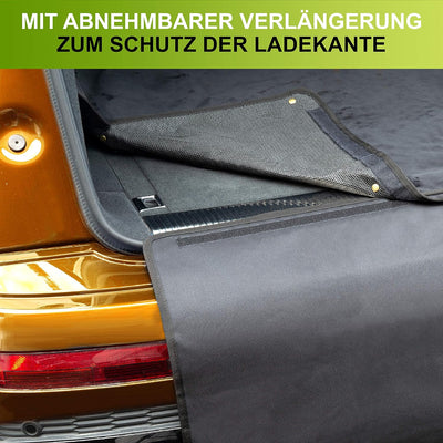 WhizProducts® Kofferraumschutz Hund mit Abnehmbarer Zusatzdecke – Wasserabweisende Hundedecke Auto m