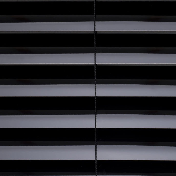 Liedeco | Aluminium-Jalousie | schwarz B180cm x H160cm, Schwarz