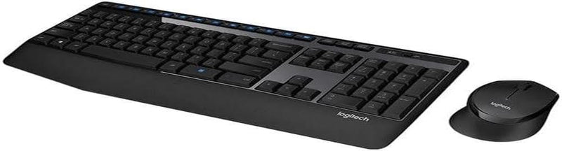 Logitech Wireless Combo MK345 RF Wireless Tastatur Französisch schwarz