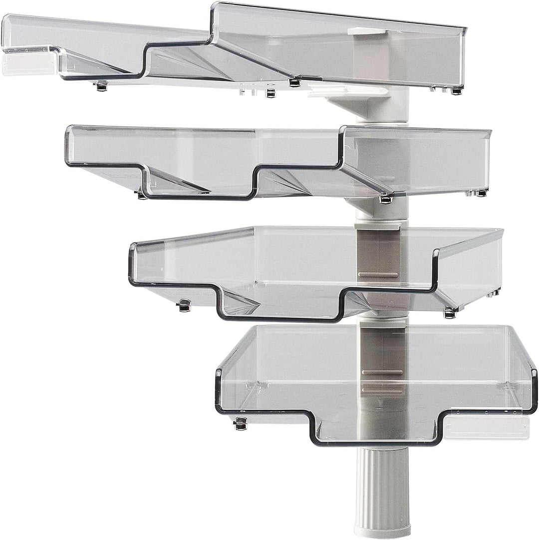 Hansa Schwenkflügler mit 4 Schalen lichtgrau