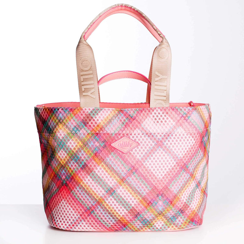 Oilily Checky Damen City Shopper OIL0146-335 Candy Pink