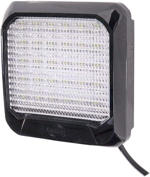 HELLA - LED-Arbeitsscheinwerfer - Flat Beam 500 - 12/24V - 1GA 995 193-041 mit Bügelhalter, mit Büge