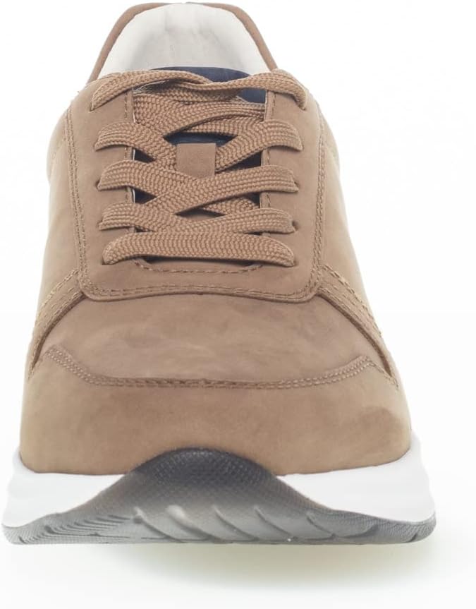 Pius Gabor Herren Sneaker Low, Männer Halbschuhe,Wechselfussbett 41 EU Beige Cord Blue, 41 EU Beige