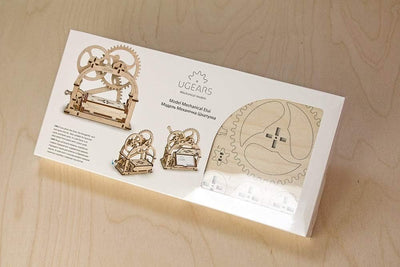 UGEARS Mechanische Box 3D Holzpuzzle für Erwachsene und Jugendliche - Originallagerung von Visitenka