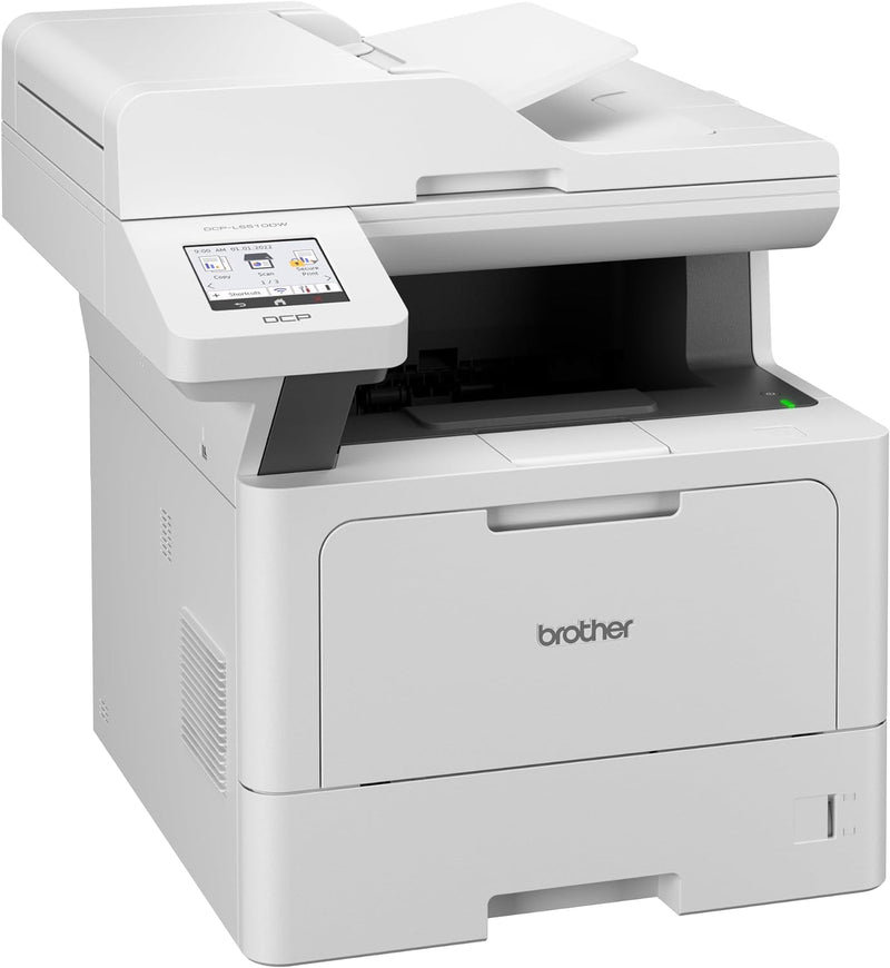Brother DCP-L5510DW 3-in-1 Multifunktionsdrucker schwarz weiss (A4, 48 Seiten/Min., 1.200x1.200 DPI,