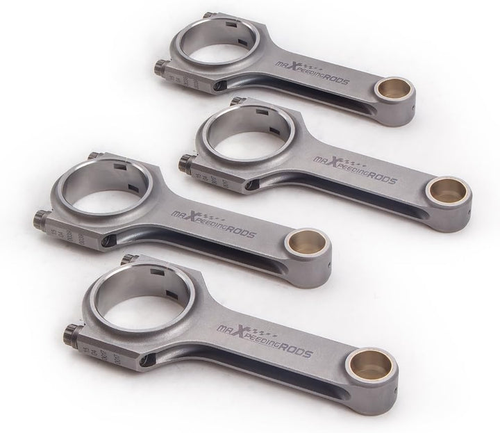 maXpeedingrods Stahlpleuel H-Schaft 144 / 20mm ARP 2000 für VW für Audi 1.8T AGU BAM Biella