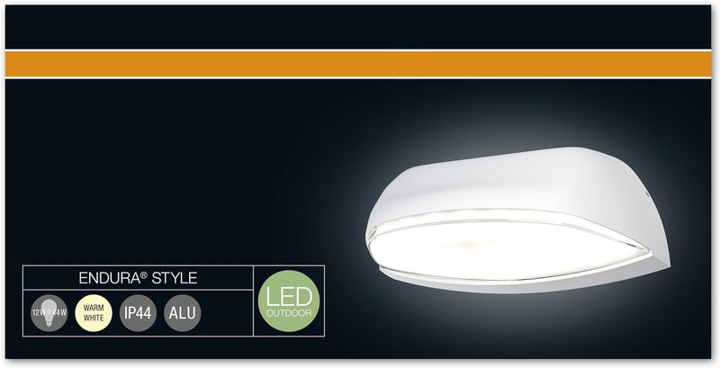 Osram LED Wand- und Deckenleuchte, Leuchte für Aussenanwendungen, Warmweiss, 86,0 mm x 210,0 mm x 90