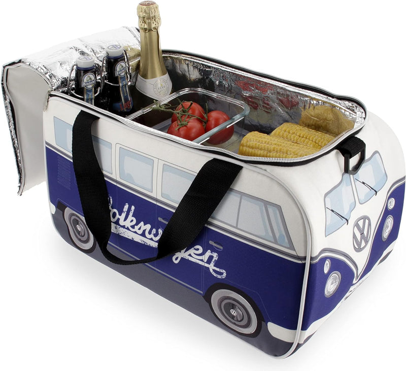 BRISA VW Collection - Volkswagen isolierte Kühl-Wärme-Thermo-Picknick-Lunch-Tasche-Box für Lebensmit