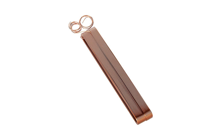 Backlackdraht Kupferlackdraht Durchmesser Ø 1,06 mm 2 kg verbackbar im Ofen Spulen Cu Kupferlack Gra