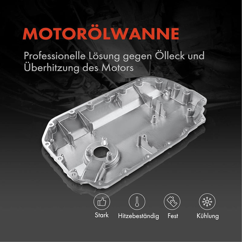 Frankberg Ölwanne für A4 8D B5 8E B6 B7 8H B6 B7 A6 4B C5 A8 4D2 4D8 Allroad 4BH C5 Superb 3U4 P-a-s