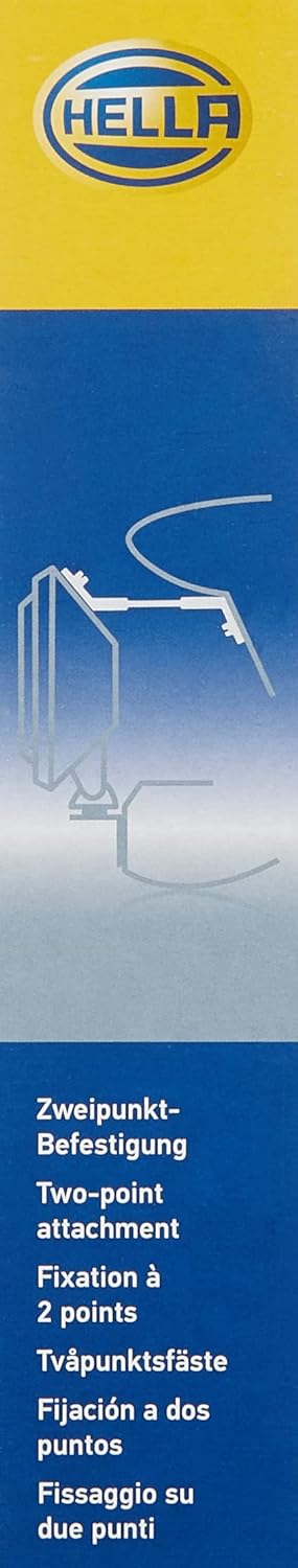Hella 1F6 010 952-821 FF/Halogen-Fernscheinwerfersatz - Comet FF 500-12V - rund - Anbau - Lichtschei