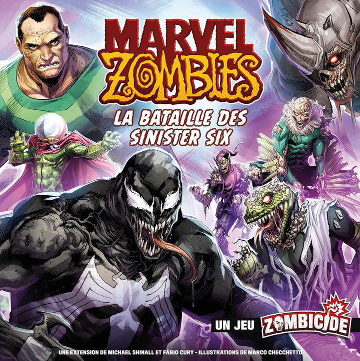 Asmodee - Marvel Gesellschaftsspiel, CMNMZB06FR, Erweiterung: Die Schlacht der Sinister Six