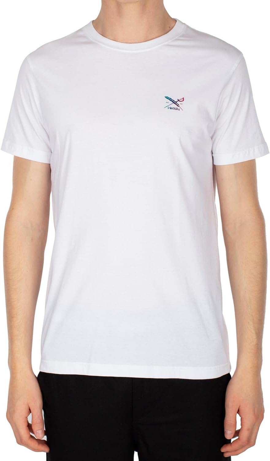 Iriedaily Iriedescent Flag T-Shirt Herren L Weiss, L Weiss