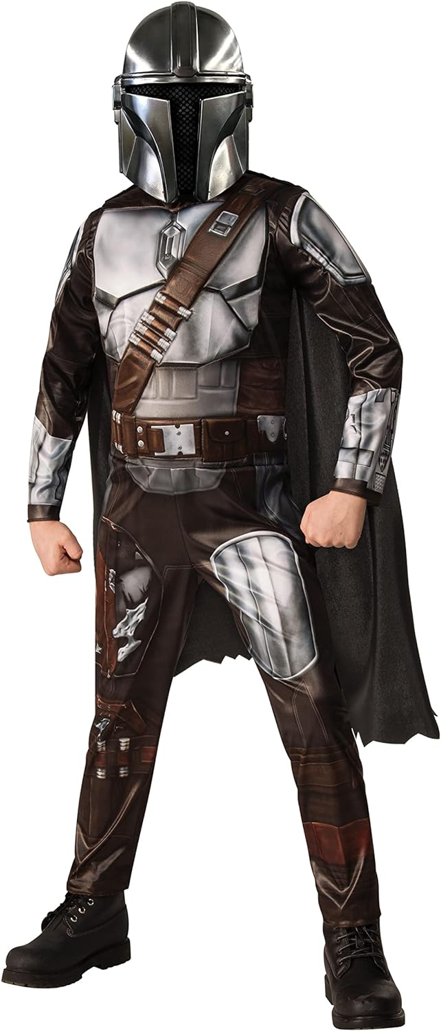 Rubies – Star Wars offizielles Luxus-Kostüm The Mandalorian 5 – 6 Jahre