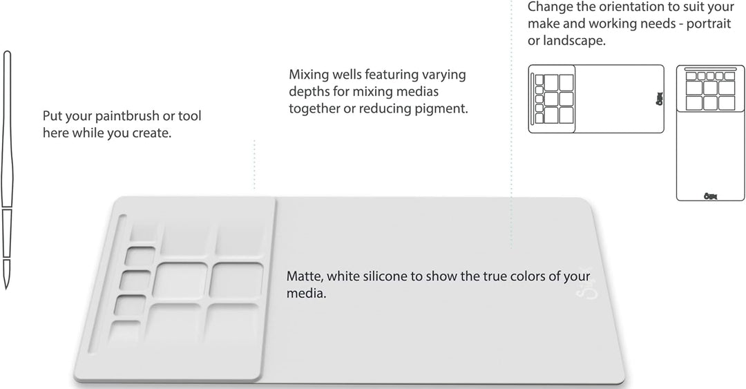 Sizzix Making Tool Effectz Multimedia-Matte, 665796, Multicolor, Einheitsgrösse