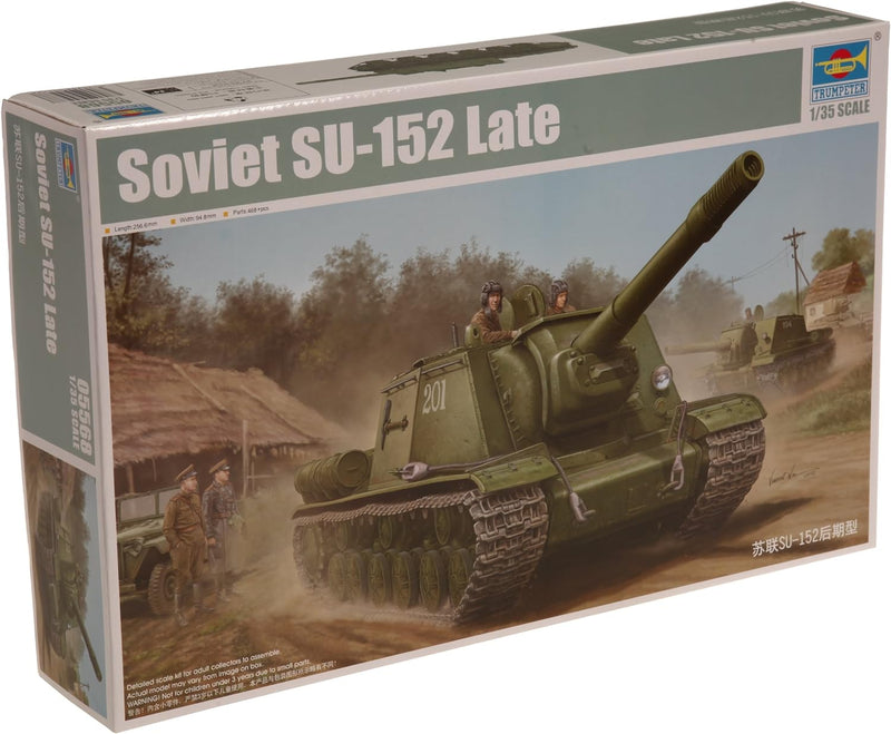 Trumpeter 5568 Modellbausatz Soviet SU-152 Tank - Late