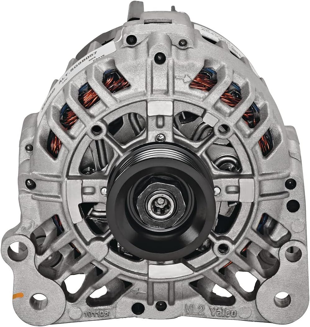 VALEO 439481 Generator Ladestrom des Generators: 90 Amp Rippen: 6 rippen Riemenscheibe Ø: 50,5 mm Sp