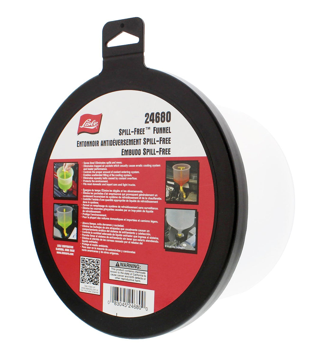 Lisle 24680 Überlauffreier Trichter Gleiche Farbe., Gleiche Farbe.