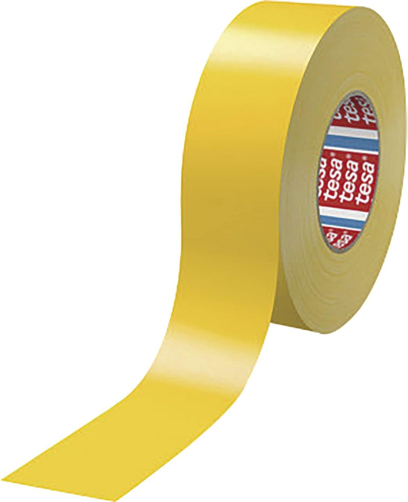 TESA A286-4651-1950GE Gewebeband 4651 Premium 19mm x 50 Meter gelb, 19mm