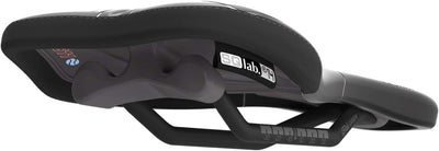 SQlab 611 Ergowave Active Carbon, MTB Tech & Trail Fahrradsattel 12 cm Schwarz, 12 cm Schwarz