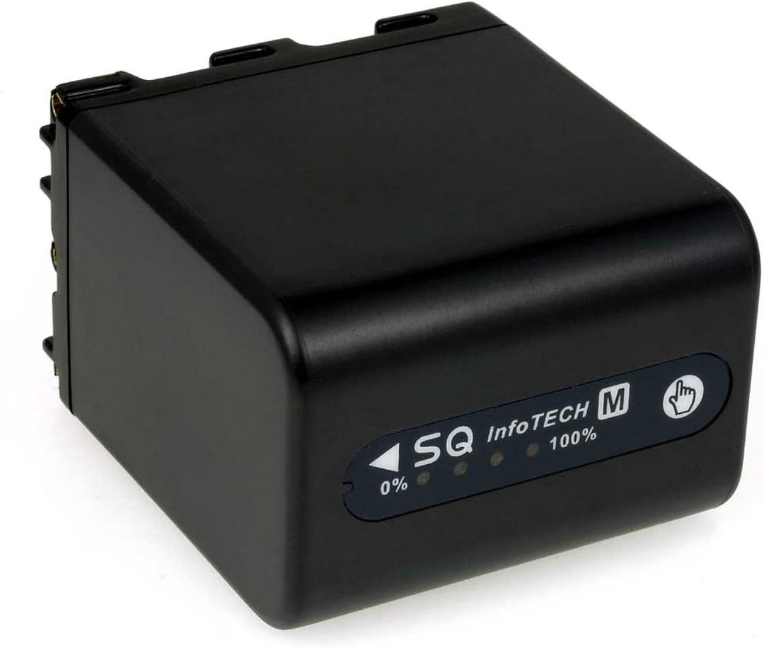 Akku für Sony CCD-TRV126 4200mAh Anthrazit mit LEDs, 7,4V, Li-Ion