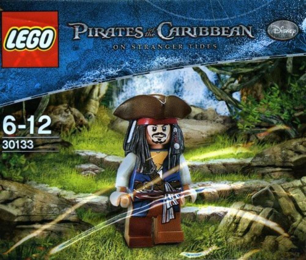 LEGO 30133 Pirates of the Caribbean / Fluch der Karibik: Captain Jack Sparrow (Dreispitz) im Polybeu