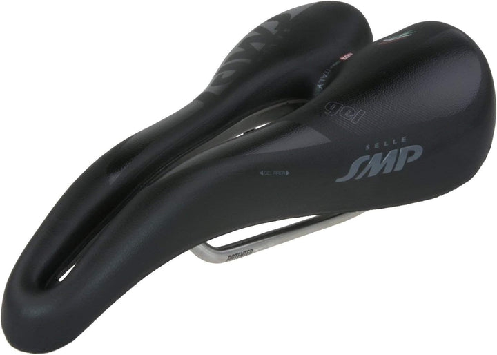 SMP Unisex – Erwachsene Hybrid Gel Sattel, Schwarz, Einheitsgrösse