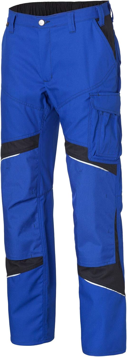 KÜBLER Workwear KÜBLER ACTIVIQ Arbeitshose blau, Grösse 25, Herren-Arbeitshose aus Mischgewebe, Arbe