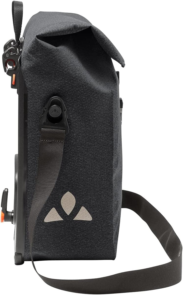 VAUDE ReCycle Commute Single - Fahrradtasche - 1 Hinterradtasche (20 Liter) - wasserdicht - Made in
