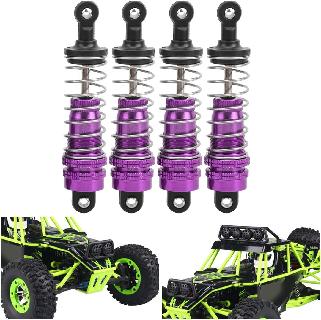 4 Stück RC Car Stossdämpfer Dämpfer, langlebiger Stossdämpfer Dämpfer RC Upgrade Ersatzzubehör für W
