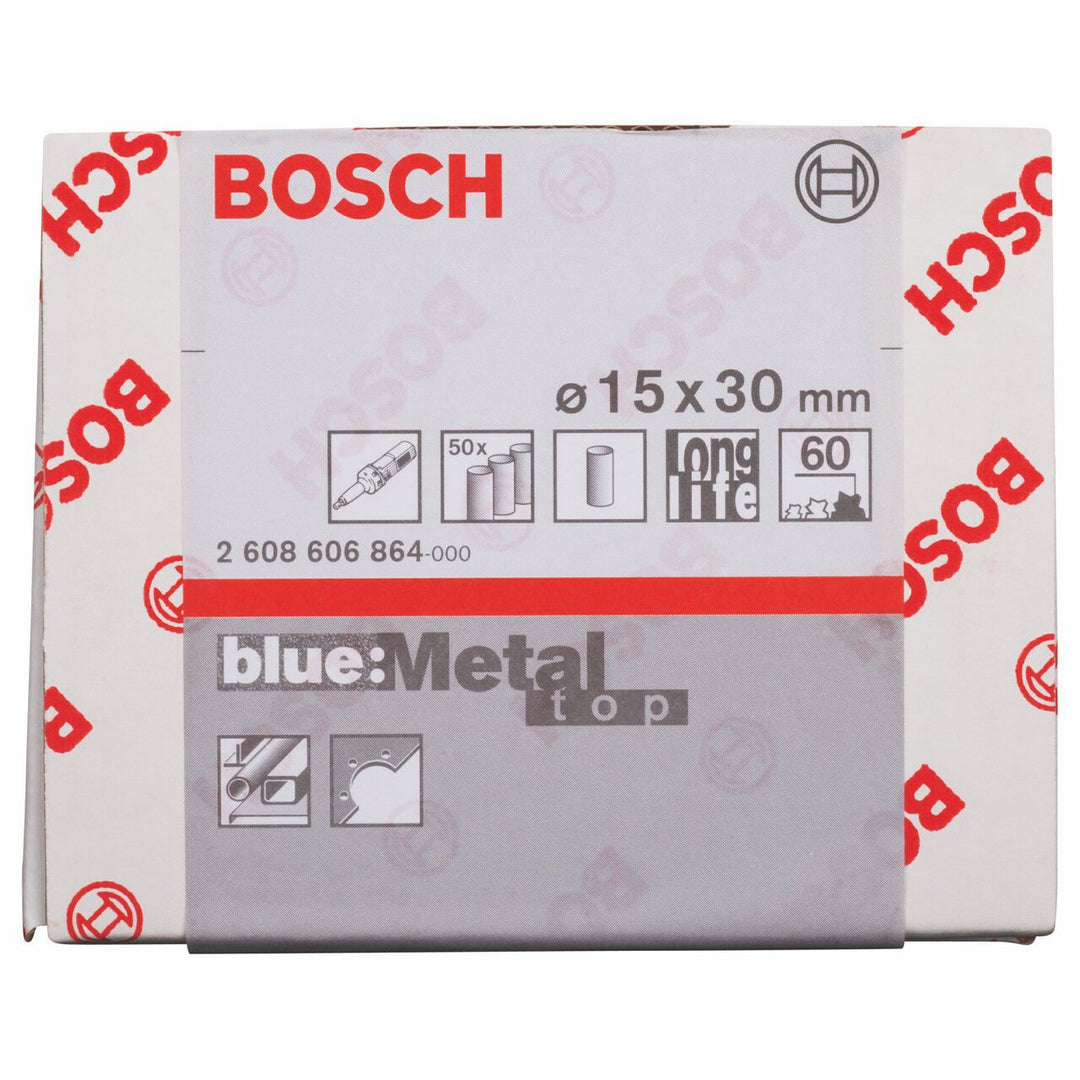 Bosch Professional Schleifring X573 Best for Metal 15x30mm Korn 60, 50 Stk. 15x30 mm Korn 60 50 Stüc