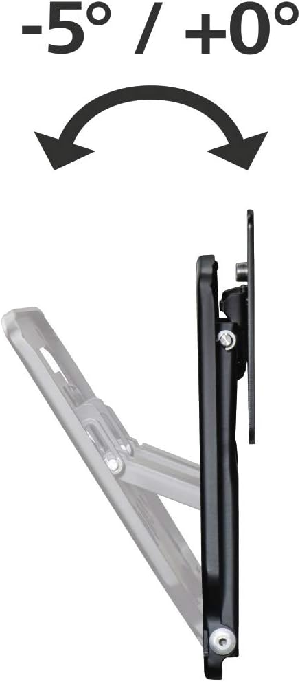 Hama TV Wandhalterung TILT, No Gap, 191 cm (75") schwarz