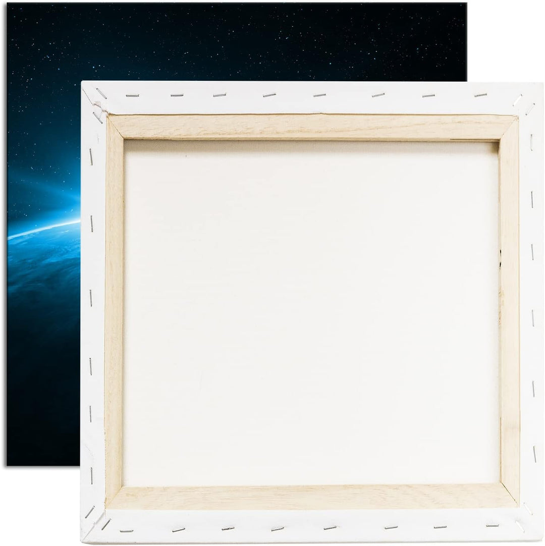 deyoli Sonnenaufgang im Universum Format: 60x60 Effekt: Zeichnung als Leinwandbild, Motiv auf Echtho