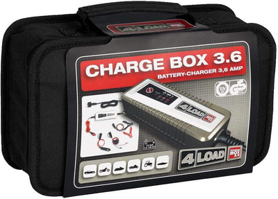 4Load CB-3.6 Charge Box vollautomatisches Ladegerät für Bleibatterien, Ladeerhaltungsfunktion, Für 1