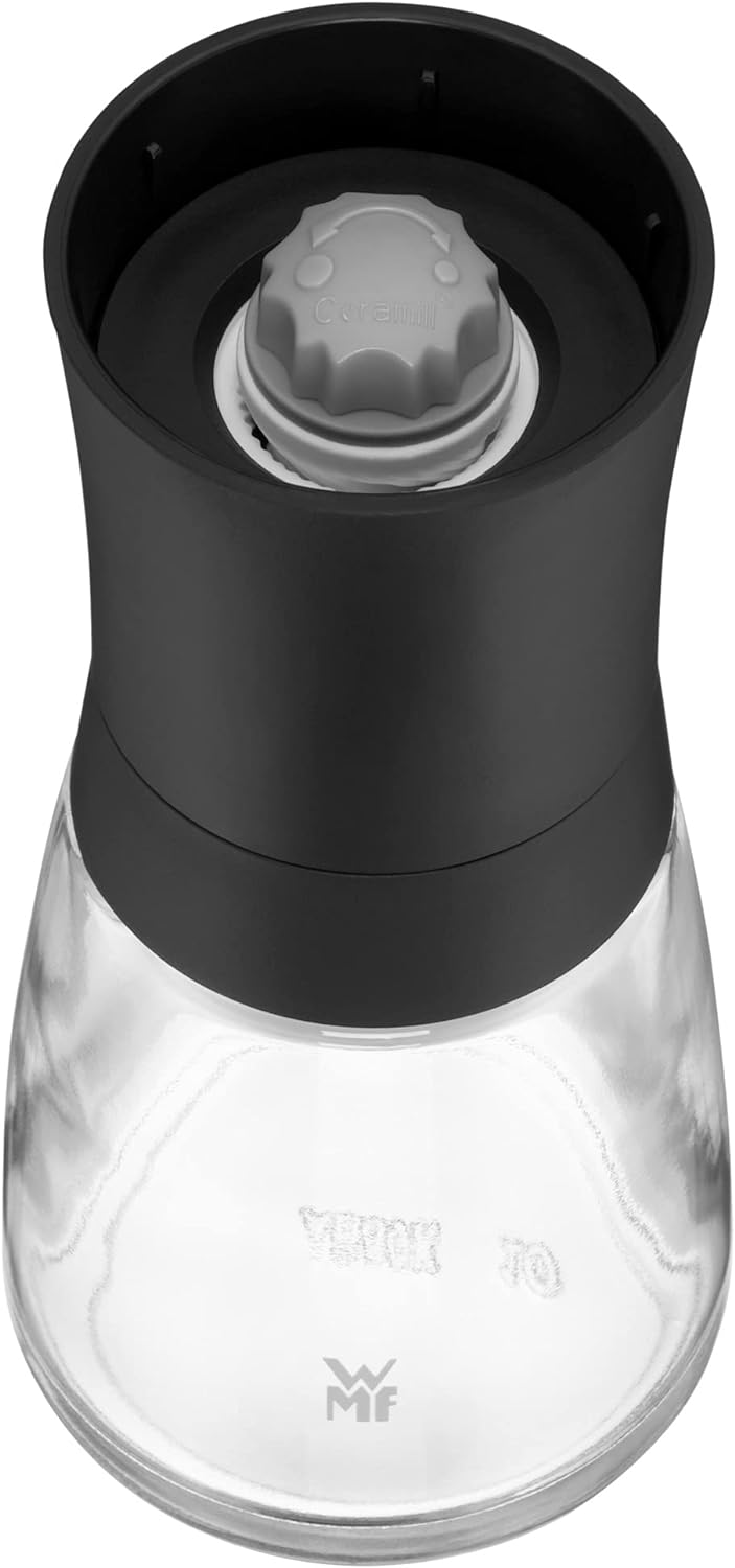WMF Profi Plus Kartoffelschäler Pendelklinge 19 cm & Trend Salzmühle Pfeffermühle 14 cm, unbefüllt,