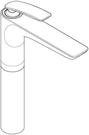 Kludi Waschschuessel-Einhebelmischer Balance Auslaufhoehe Unterkante 273 mm, verchromt, 522980575