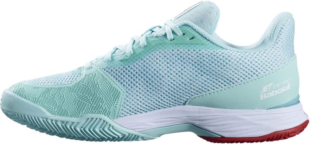 Babolat Damen Jet Tere Clay Tennisschuhe Schlagerde Mint - Weiss blau 37, blau 37