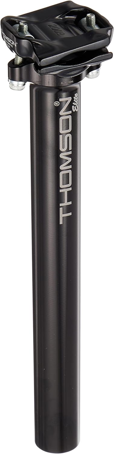 Thomson Bike Products inc Unisex – Erwachsene Patentsattelstütze Elite Ø 31,6mm Schwarz, Ø 31,6mm Sc