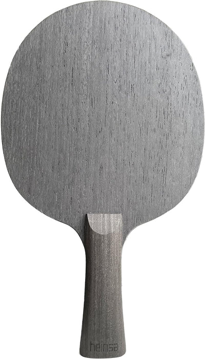 heinsa Carbon Tischtennis Holz Profi Tischtennisschläger Holz Black Edition aus Lichtnussbaum mit Pr