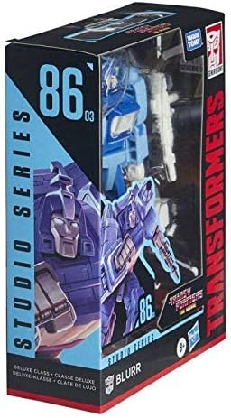 Transformers Spielzeug Studio Series 86-03 Deluxe-Klasse Kampf um Cybertron 1986 Blurr Action-Figur