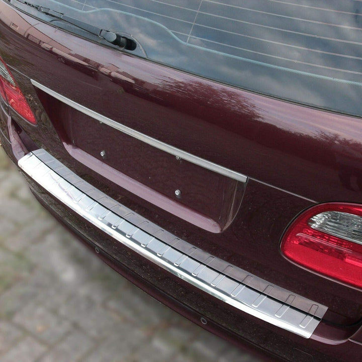 Ladekantenschutz Edelstahl MATT kompatibel für MERCEDES E-KLASSE S211 CLASSIC | 2002-2009 | premium