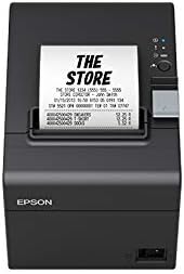 Drucker EPSON TM-T20III Tickets USB Y RS232; 250MM/SEG; Schwarz glänzend