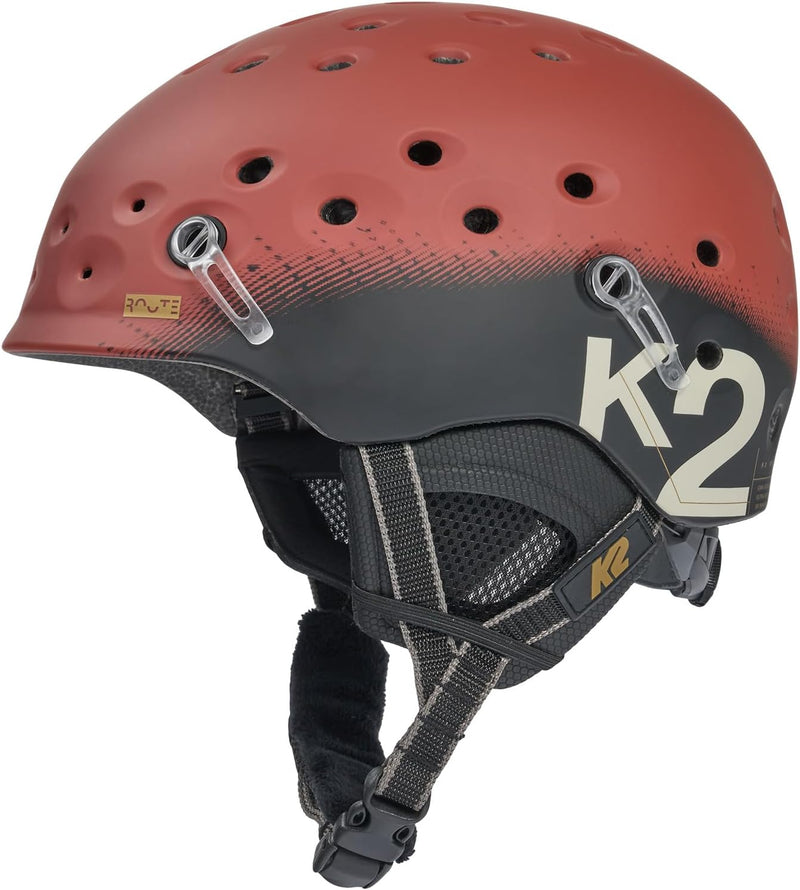 K2 - Skihelm / Snow Route Braun Herren - Herren - Braun rust L/XL (59 - 62 cm), rust L/XL (59 - 62 c