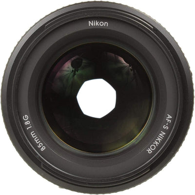 Nikon AF-S Nikkor, 85mm f/1.8G Objektiv, schwarz, Nital Card: - Single, Single