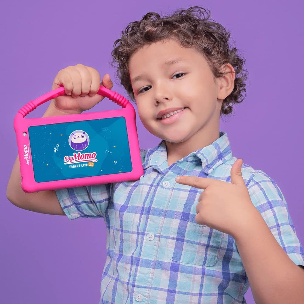SoyMomo Tablet Lite 2.0 - Tablet für Kinder mit Kindersicherung, Erkennung von unangemessenen Inhalt