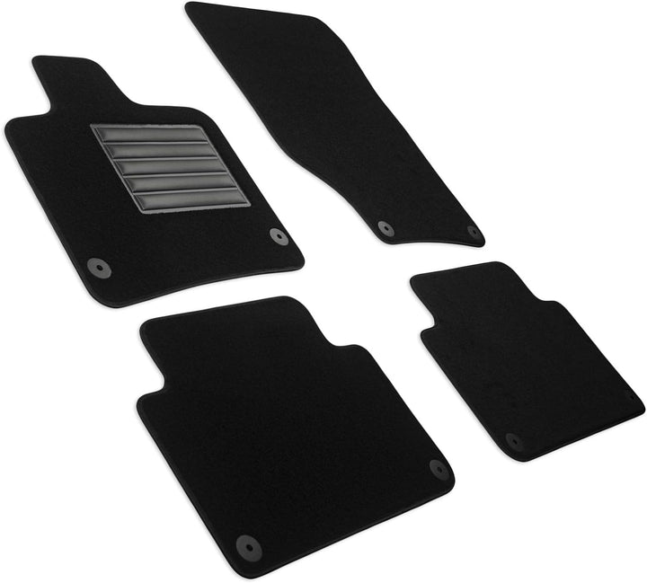 MDM SP-254 Fussmatten Velours Autoteppich passend für Audi Q7 (4L) 03.2006>05.2015 Q7 (4L) dal 03.20