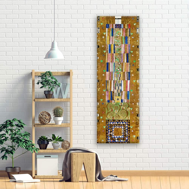Wandbild XXL Gustav Klimt Deko Kunst Bilder Abstraktion mehrfarbig 50x150 cm M12828 50x150 cm, M1282