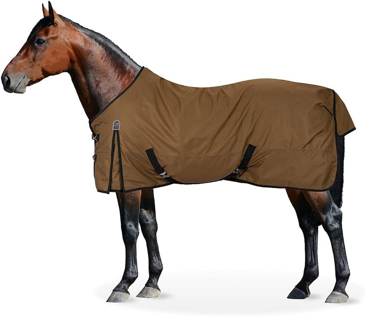 Equinate Regendecke Springfield Weidedecke mit Fleece 155cm Bronze Bronze 155cm, Bronze 155cm
