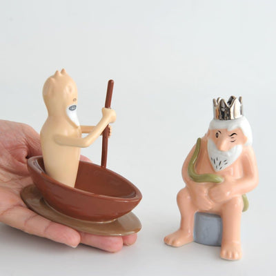 Alessi AMGI42SET3 Caronte E Minosse Statuette