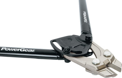Fiskars Bolzenschneider, Bis zu 30% mehr Kraft, Länge 76 cm, Stahl/Kunststoff, Schwarz/Orange, Power